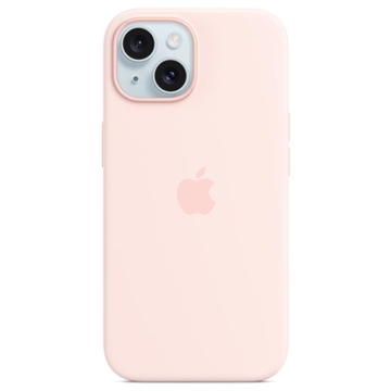 iPhone 15 Apple Silicone Case with MagSafe MT0U3ZM/A - Light Pink