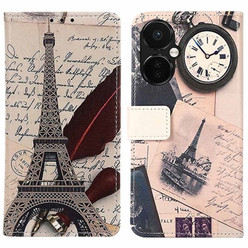 Glam Series OnePlus Nord CE 3 Lite/N30 Wallet Case - Eiffel Tower