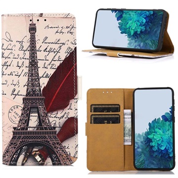 Glam Series Nokia G21/G11 Wallet Case - Eiffel Tower