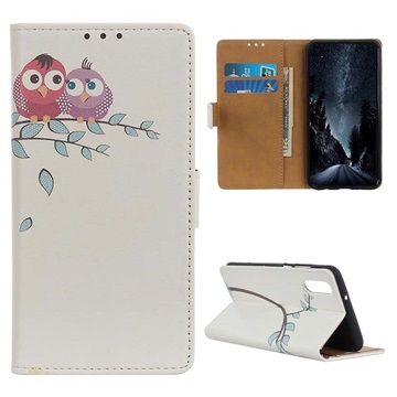 Glam Series Samsung Galaxy A50 Wallet Case - Owls