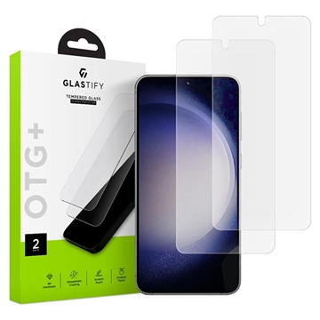 Glastify OTG+ Samsung Galaxy S23+ 5G Screen Protector - 2 Pcs.