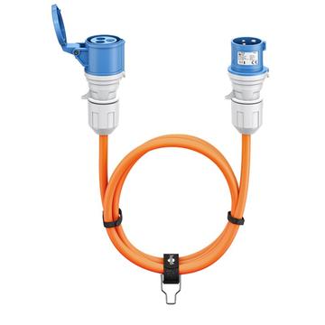 Goobay CEE Extension Cable - CEE Plug to CEE Coupler - 5m