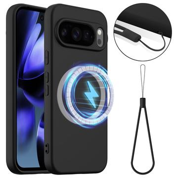 Google Pixel 10 Pro Liquid Silicone Case - MagSafe Compatible - Black