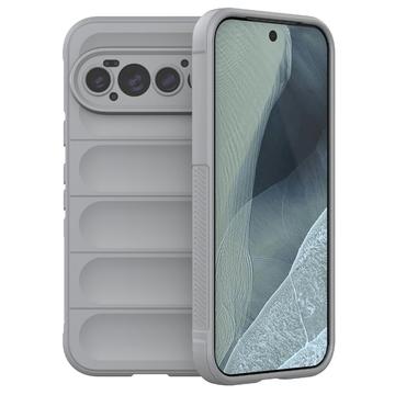 Google Pixel 11 Pro Rugged TPU Case - Light Grey