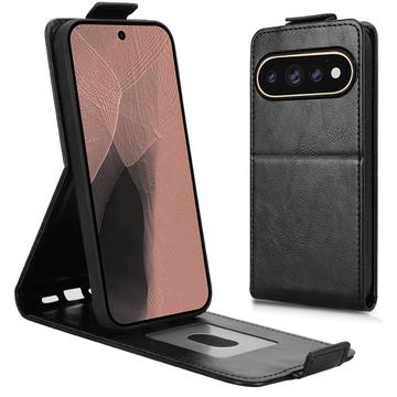 Google Pixel 11 Pro XL Vertical Flip Case with Stand - Black