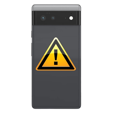 Google Pixel 6 Battery Cover Repair - Black
