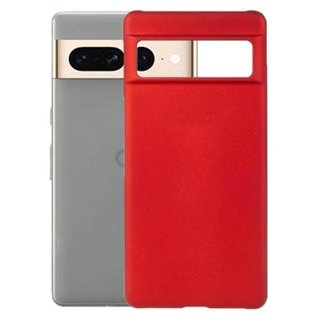 Google Pixel 7 Pro Rubberized Plastic Case - Red