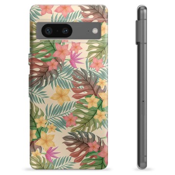 Google Pixel 7 TPU Case - Pink Flowers