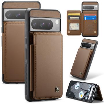 Google Pixel 8 Pro Caseme C22 Case RFID Card Wallet - Brown
