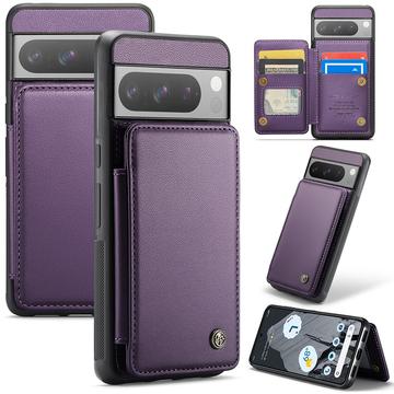 Google Pixel 8 Pro Caseme C22 Case RFID Card Wallet - Purple