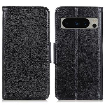 Google Pixel 8 Pro Elegant Series Wallet Case - Black