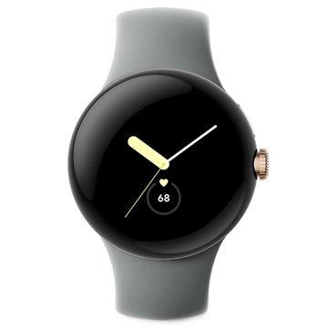 Google Pixel Watch (GA04120-DE) 41mm LTE - Gold / Hazel
