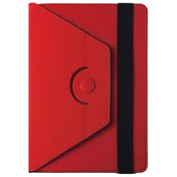 GreenGo Orbi Universal Tablet Rotary Case 8-10 - Red