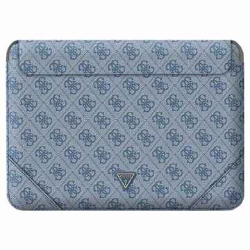 Guess 4G Uptown Triangle Logo Laptop Sleeve - 16 - Blue