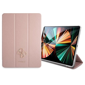 Guess Saffiano iPad Pro 11 2022/2021 Folio Case - Pink
