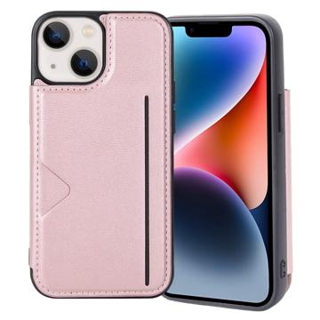 Hanman Mika iPhone 14 Case with Wallet - Rose Gold