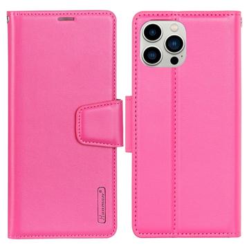 Hanman Mill iPhone 14 Pro Max Wallet Case - Hot Pink