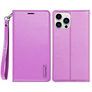 Hanman Minor iPhone 14 Pro Wallet Case - Purple
