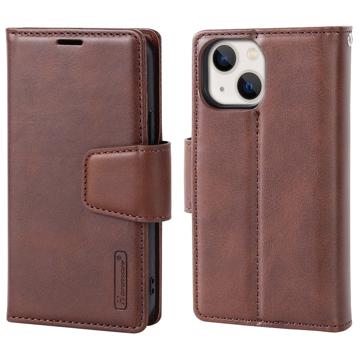 Hanman Miro2 iPhone 14 Wallet Case - Brown