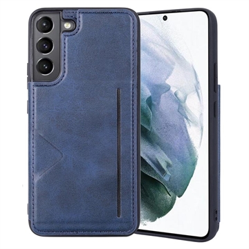 Hanman Mika Samsung Galaxy S23 5G Case with Wallet - Blue