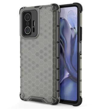 Xiaomi 11T/11T Pro Honeycomb Armored Hybrid Case - Black