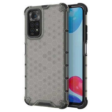 Xiaomi Redmi Note 11/11S Honeycomb Armored Hybrid Case - Black