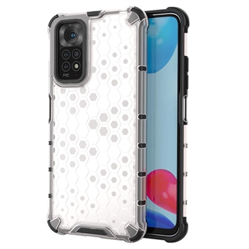 Xiaomi Redmi Note 11/11S Honeycomb Armored Hybrid Case - Grey