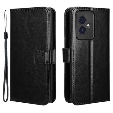 Honor 100 Wallet Case with Stand Feature - Black