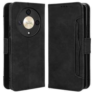 Honor Magic6 Lite/X9b Cardholder Series Wallet Case - Black