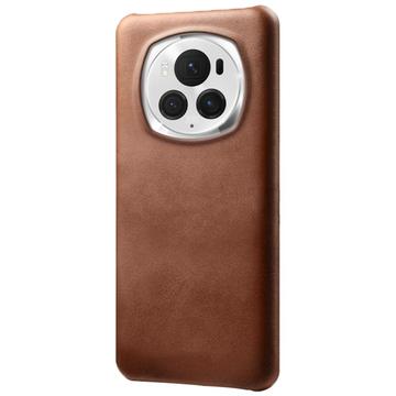 Honor Magic6 Pro Coated Plastic Case - Brown