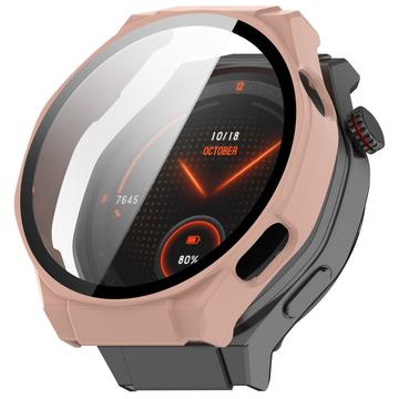 Honor Watch 5 Ultra Plastic Case with Screen Protector - Pink