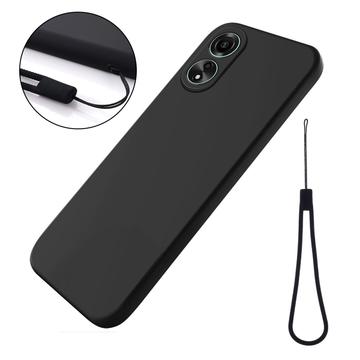 Honor X5 Plus Liquid Silicone Case - Black