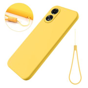 Honor X5 Plus Liquid Silicone Case - Yellow