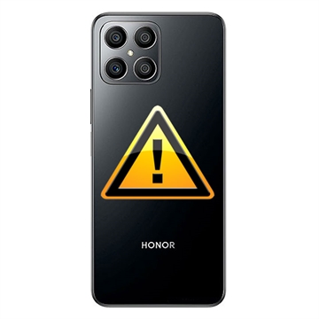 Honor X8 Battery Cover Repair - Black
