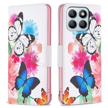 Honor X8b Wonder Series Wallet Case - Butterflies