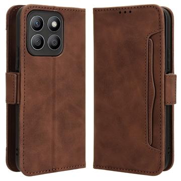 Honor X8c Cardholder Wallet Case - Brown