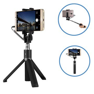 Huawei AF14 Wired Selfie Stick & Tripod Stand 02452342 - Black