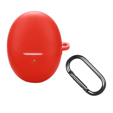 Huawei FreeBuds 6 Silicone Case with Carabiner - Red