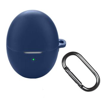 Huawei FreeBuds 6 Silicone Case with Carabiner - Dark Blue