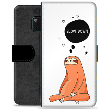 Huawei Mate 20 Pro Premium Wallet Case - Slow Down