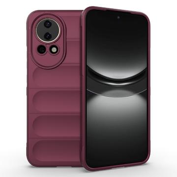 Huawei Nova 12 Rugged Series TPU Case - Wine Red