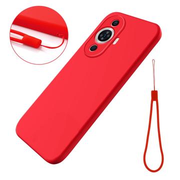 Huawei Nova 12s Liquid Silicone Case - Red
