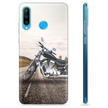 Huawei P30 Lite TPU Case - Motorbike