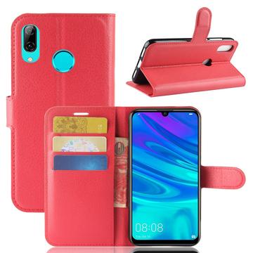 Huawei P30 Lite Wallet Case with Magnetic Closure - Red