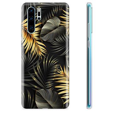 Huawei P30 Pro TPU Case - Golden Leaves