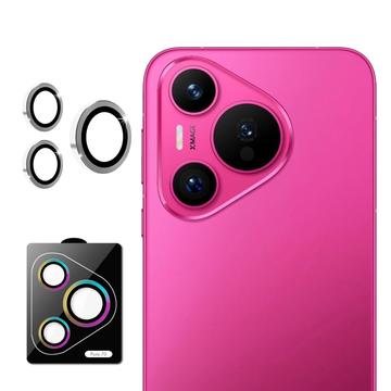 Huawei Pura 70 Hat Prince Camera Lens Tempered Glass Protector - Silver