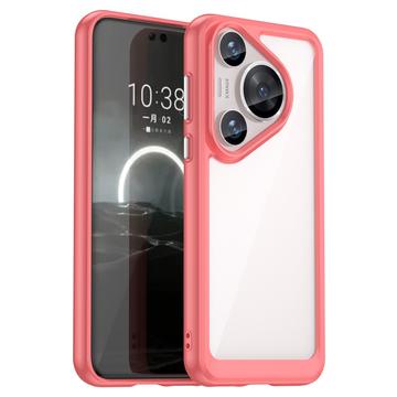 Huawei Pura 70 Pro Anti-Shock Hybrid Case - Red