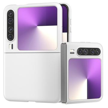 Huawei Pura X Rubberized Plastic Case - White