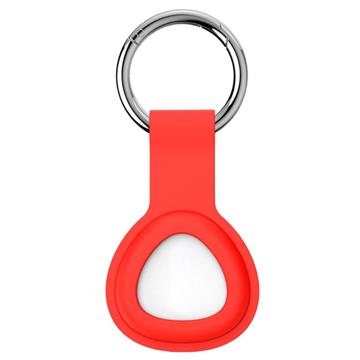Huawei Tag Silicone Case with Keychain - Red