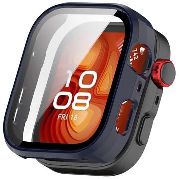 Huawei Watch Fit 4 Pro Plastic Case with Screen Protector - Blue